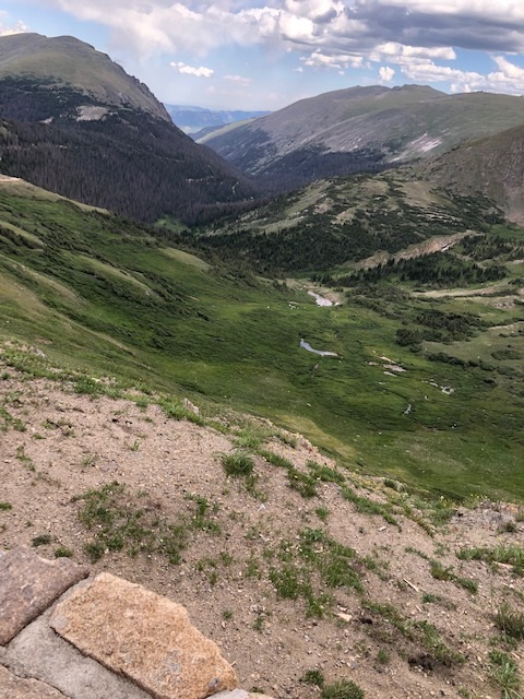 green mountains