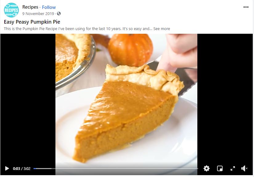 pumpkin pie